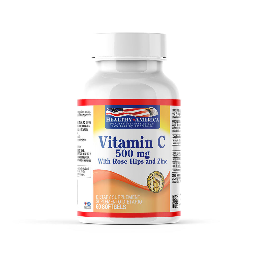 Vitamin C 500 mg Rose Hips