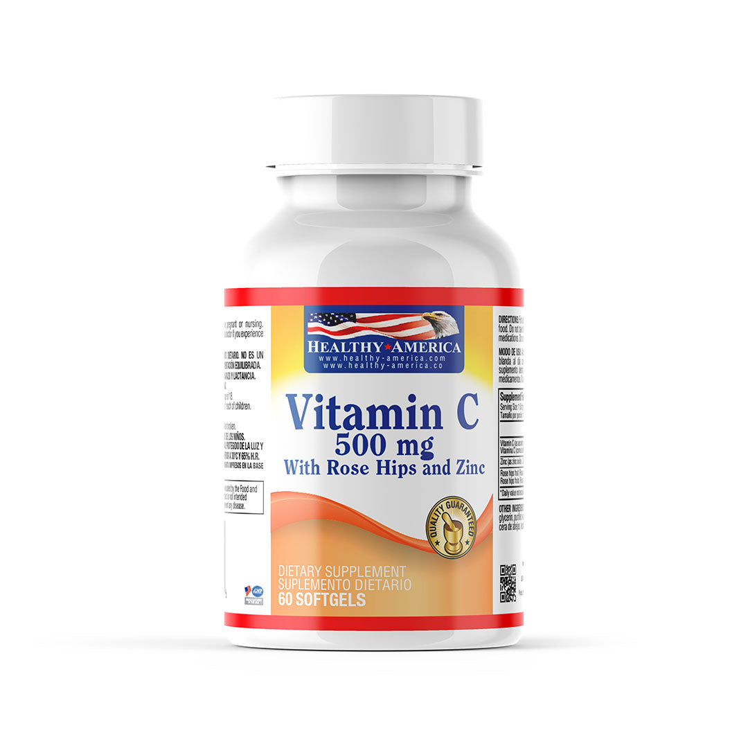 Vitamin C 500 mg Rose Hips