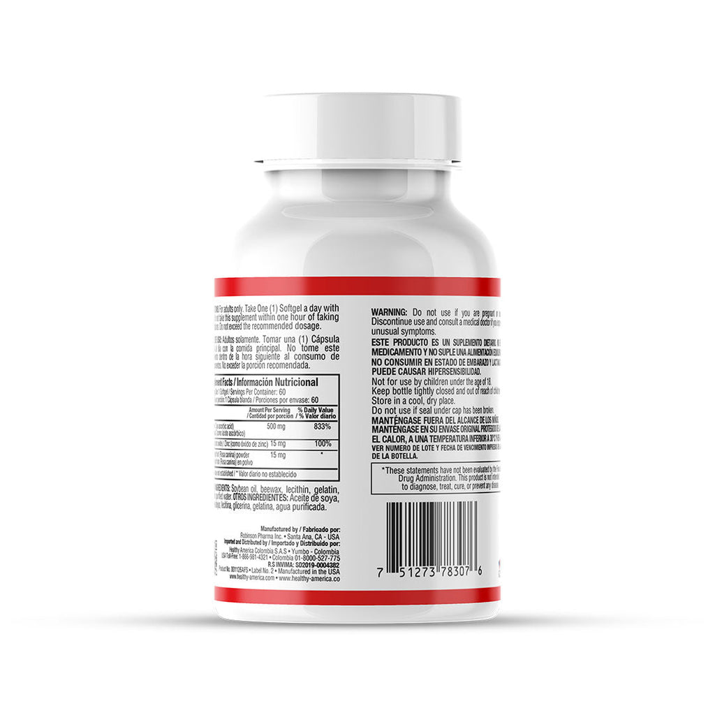 Vitamin C 500 mg Rose Hips