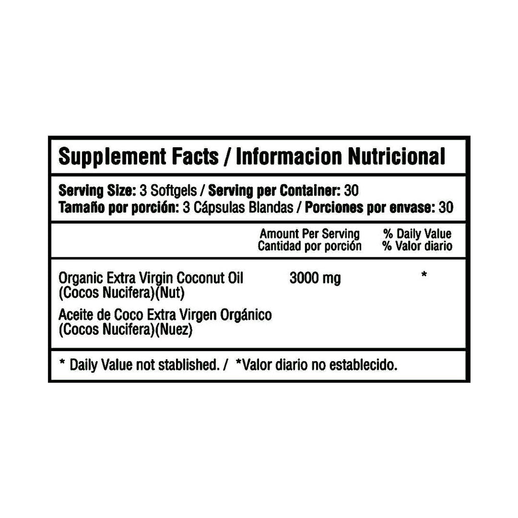 Coconut Oil 3.000 mg