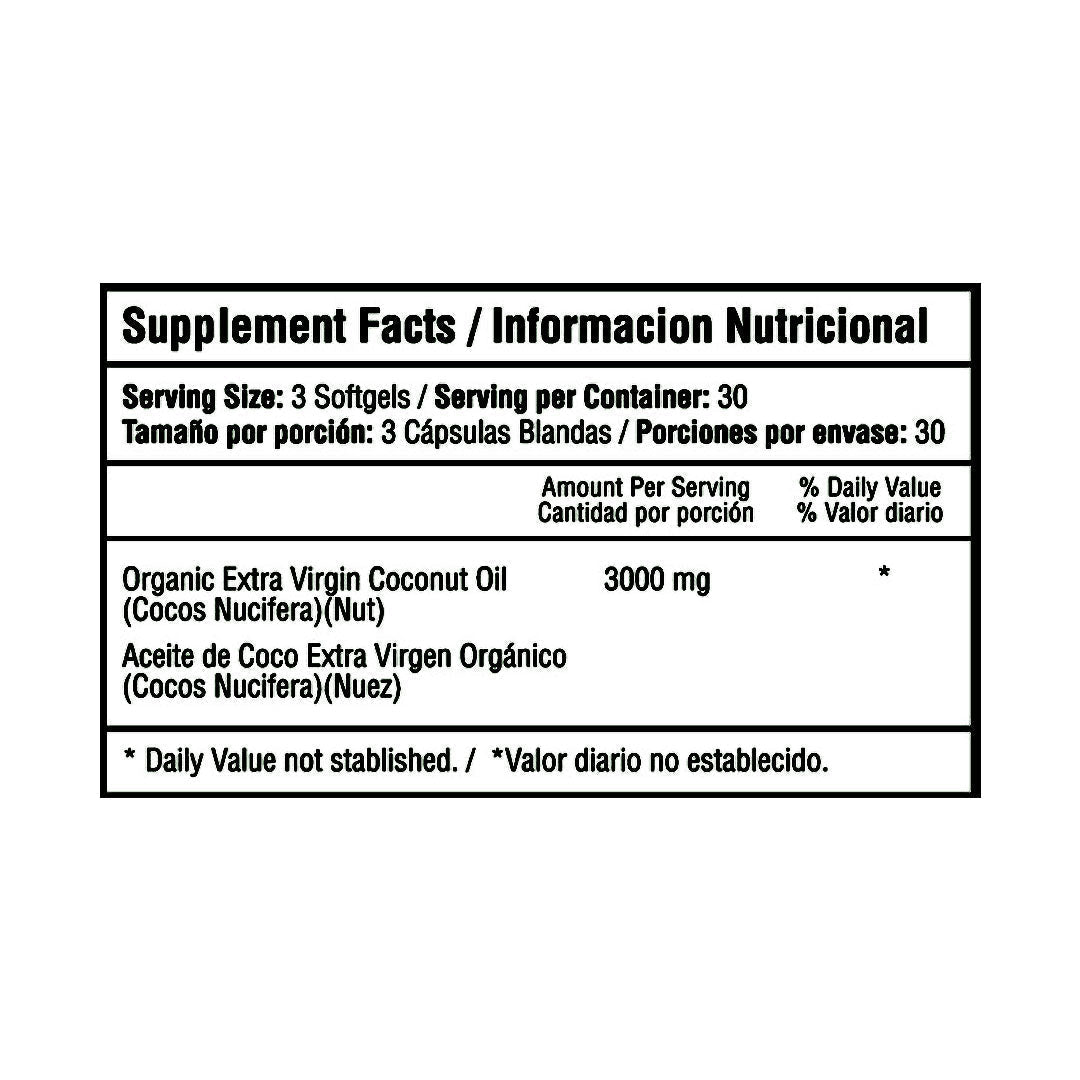 Coconut Oil 3.000 mg