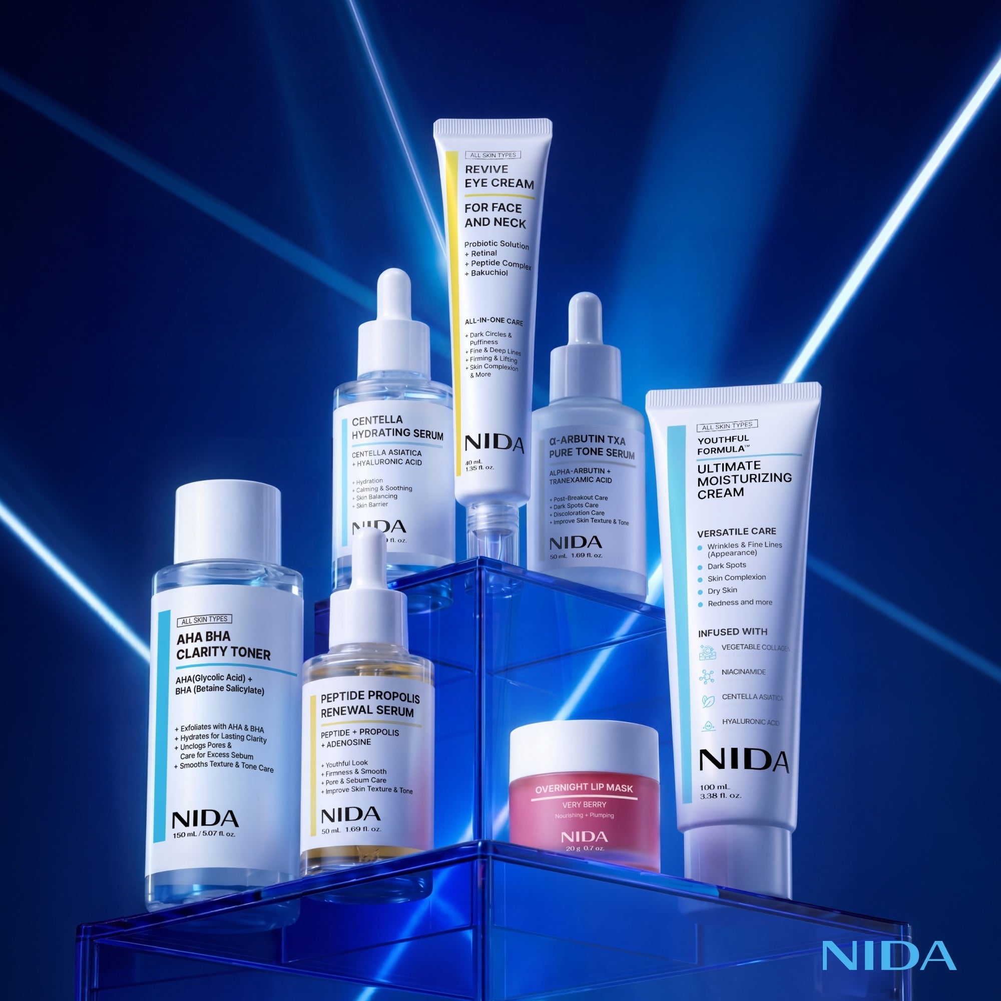 NIDA Super Deal Skincare Set of 7