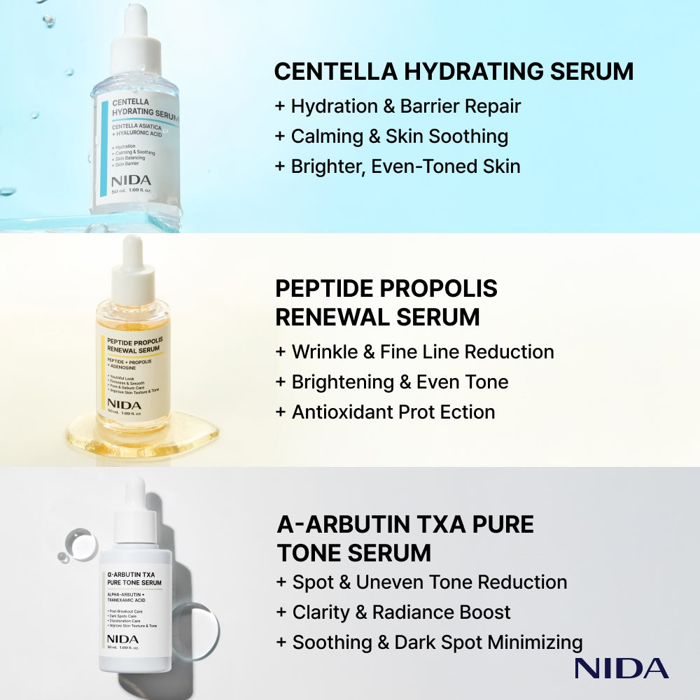 NIDA Super Deal Skincare Set of 7