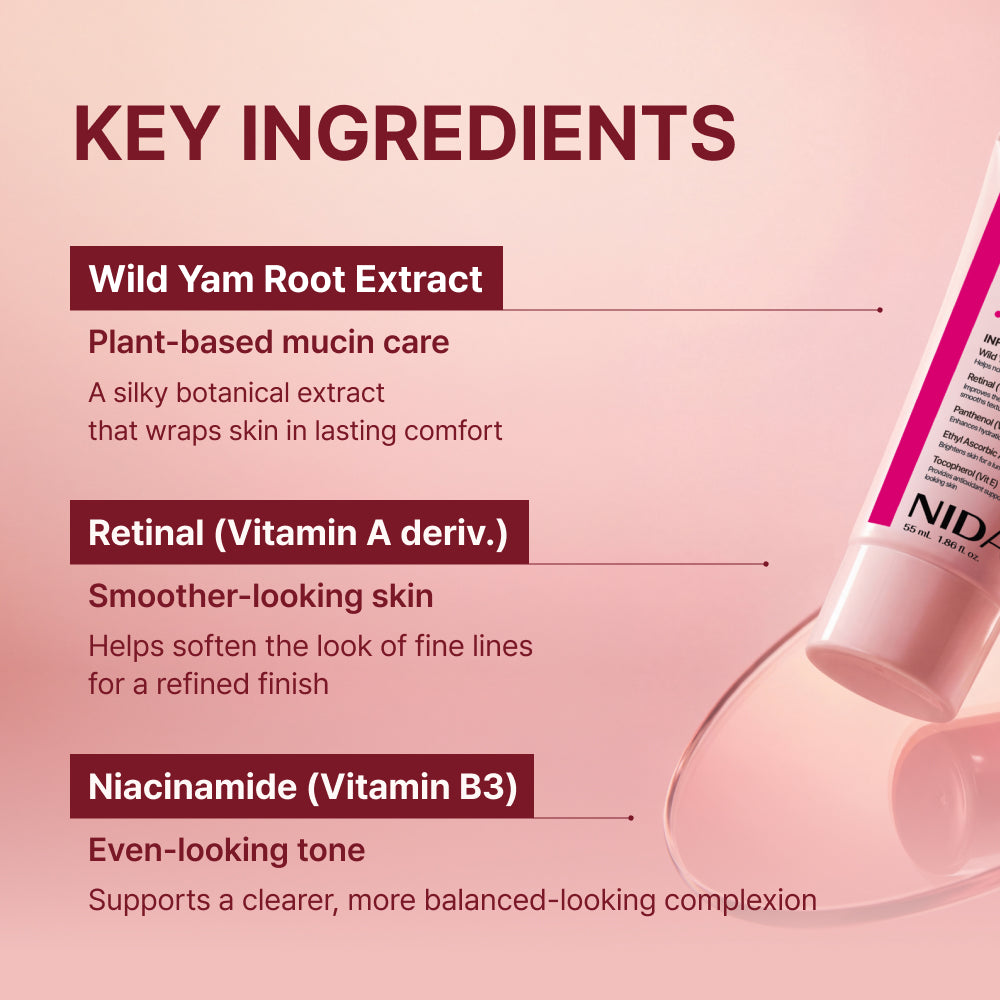 NIDA Youthful Formula™ Yam Mucin  ABCE Facial Cream
