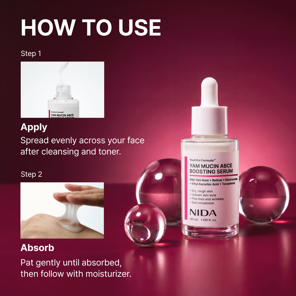 Youthful Formula™ Yam Mucin  ABCE Boosting Serum
