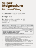 Super Magnesium Fórmula 400 mg