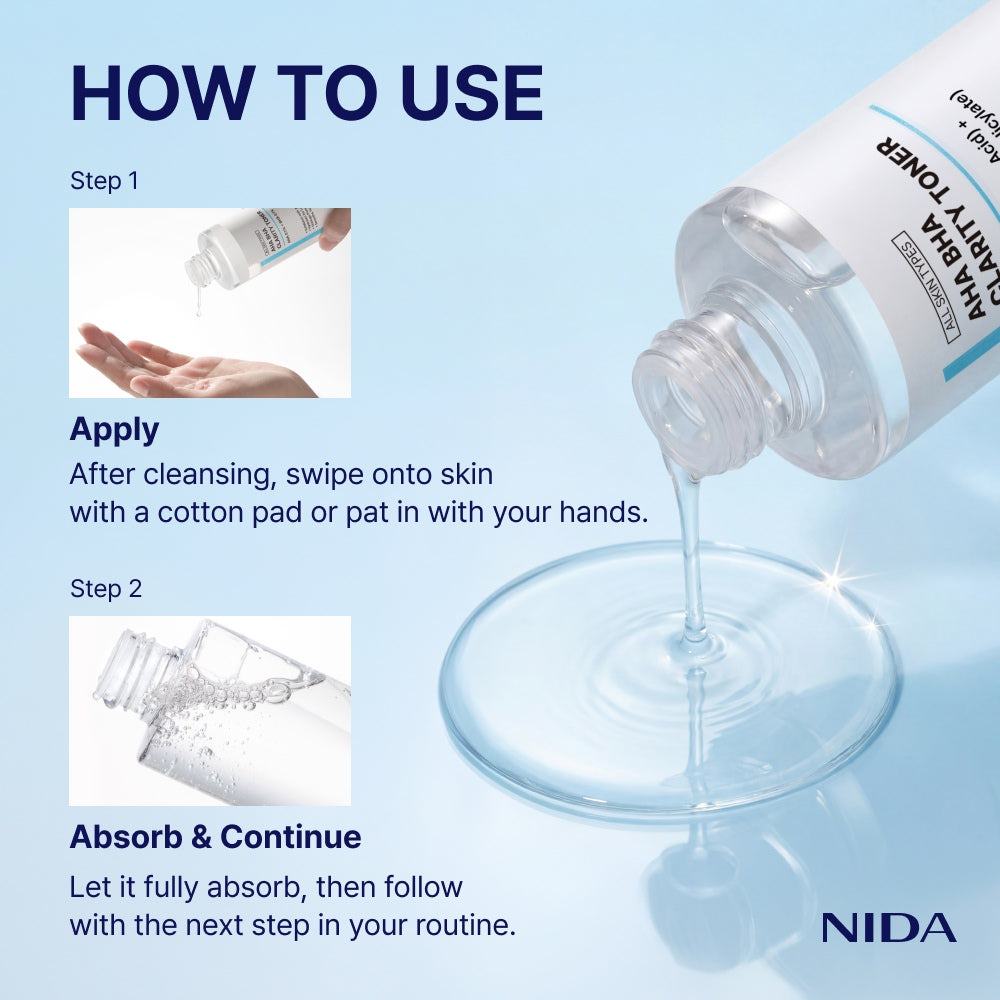 NIDA AHA BHA Clarity Toner