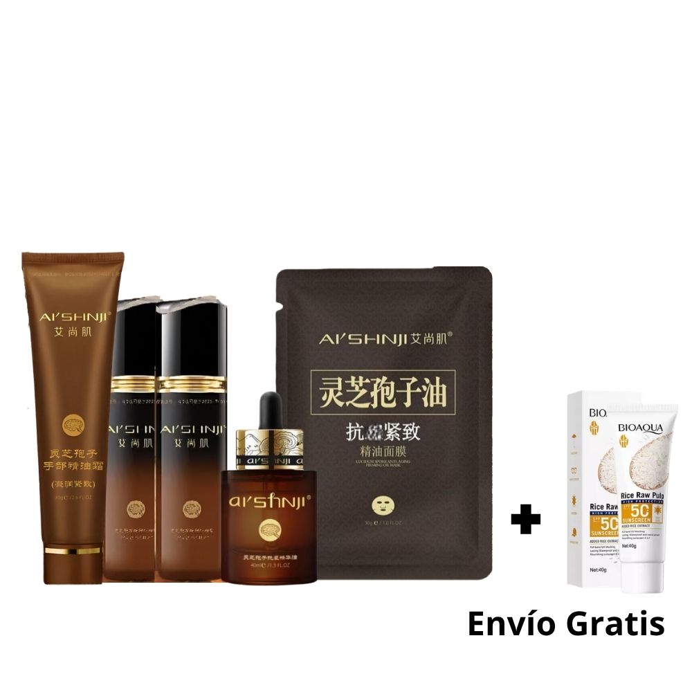 Ganoderma elixir – renovación facial