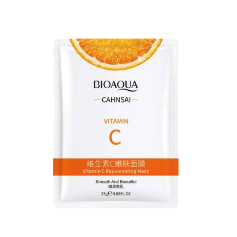Mascarilla sobre vitamina C
