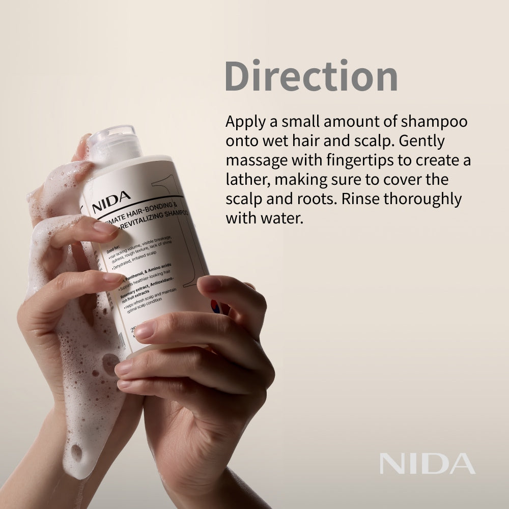 NIDA Ultimate Hair Scalp Care Set (Shampoo & Conditioner)