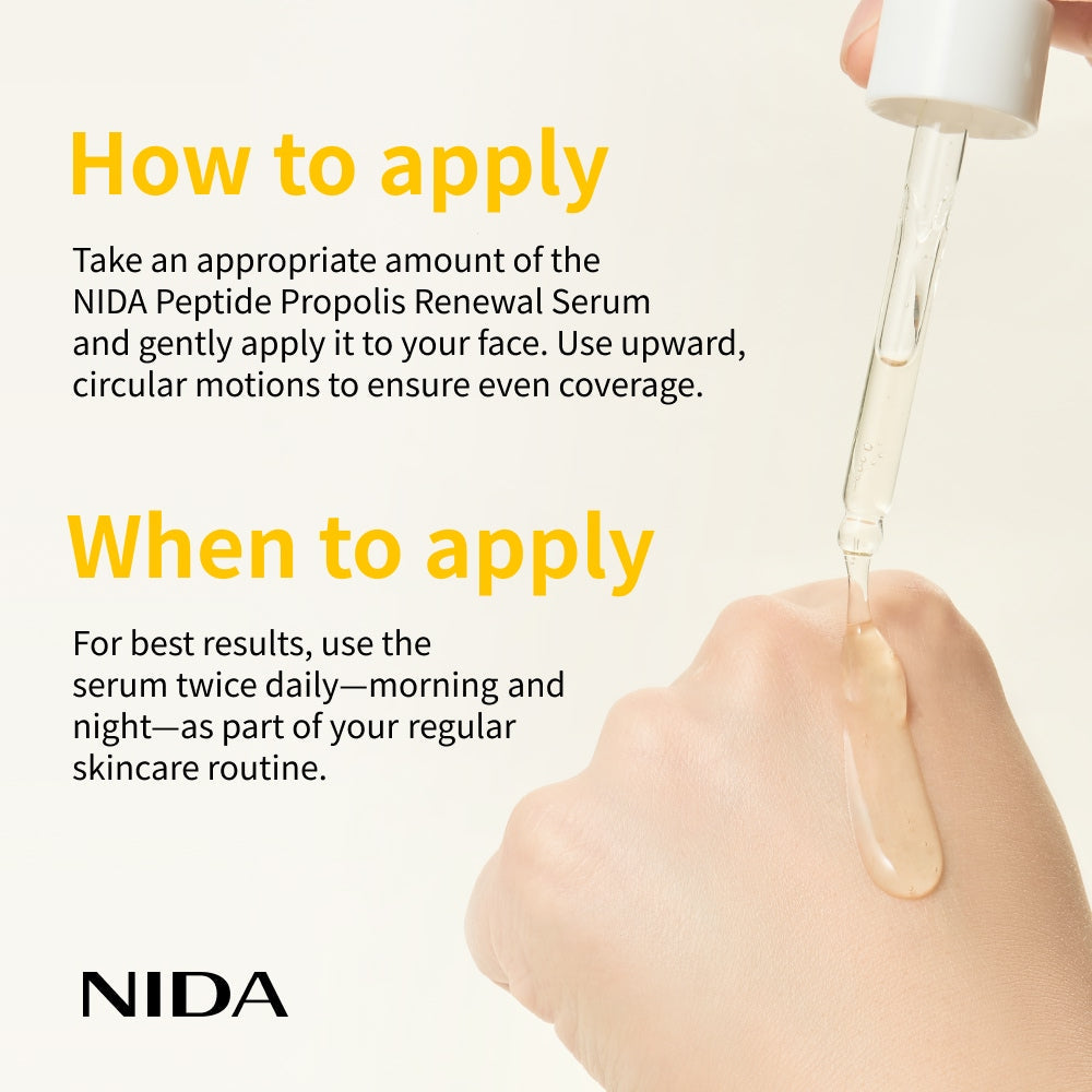 NIDA Peptide Propolis Renewal Serum