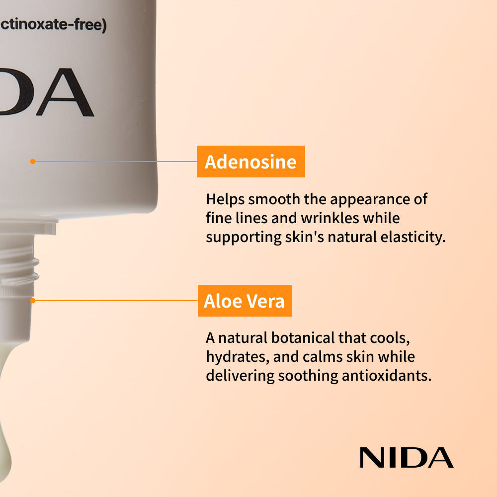 NIDA Invisible Fit Sun Cream for Face & Body