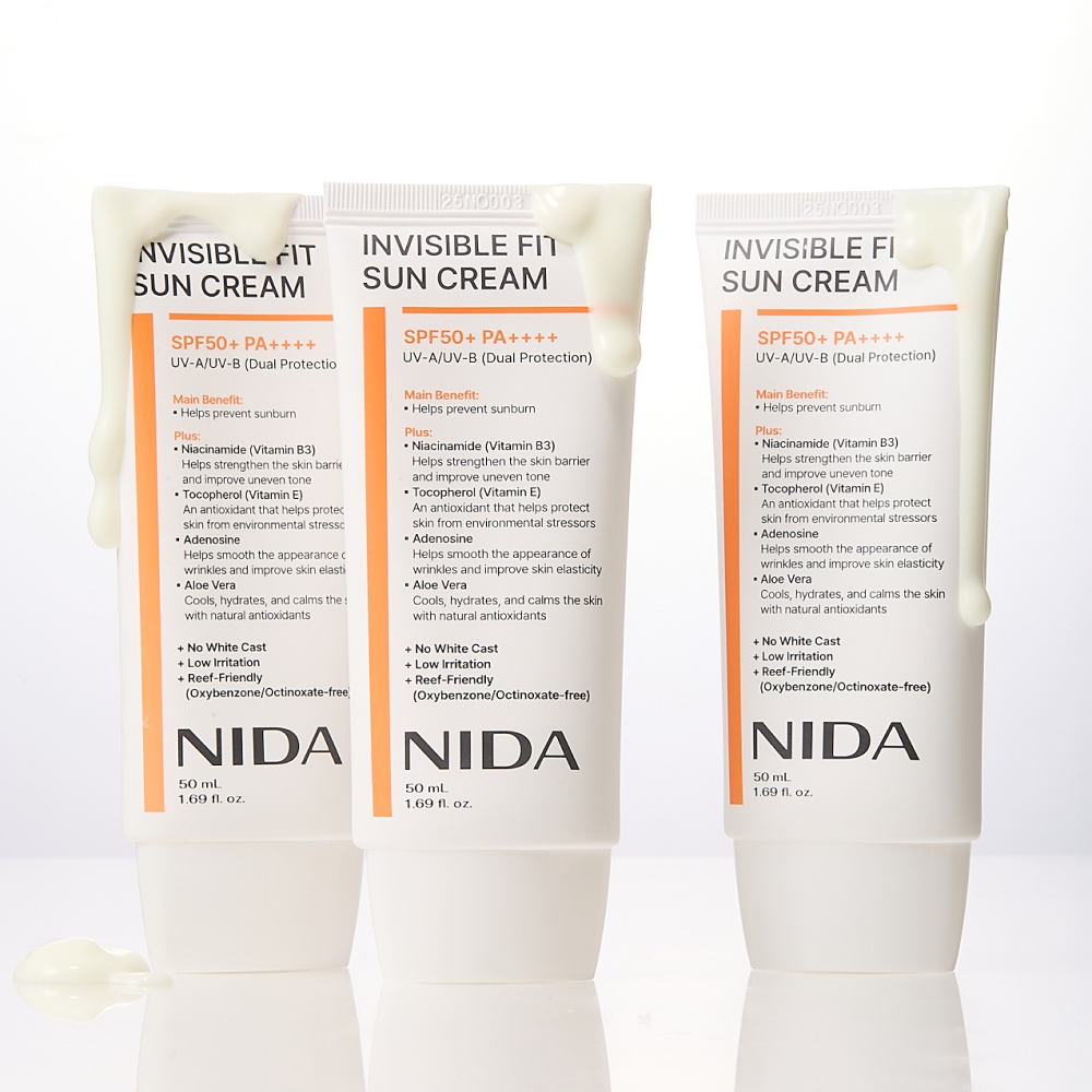 NIDA Invisible Fit Sun Cream for Face & Body (Global)