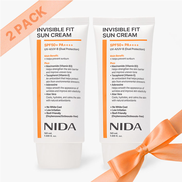 NIDA Invisible Fit Sun Cream for Face & Body
