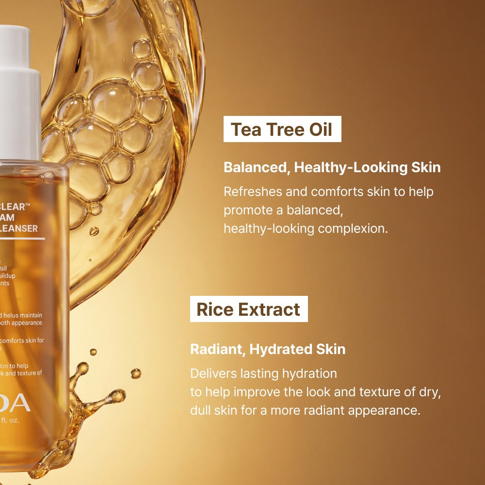 NIDA Perfect Clear™ Oil-to-Foam Double Cleanser