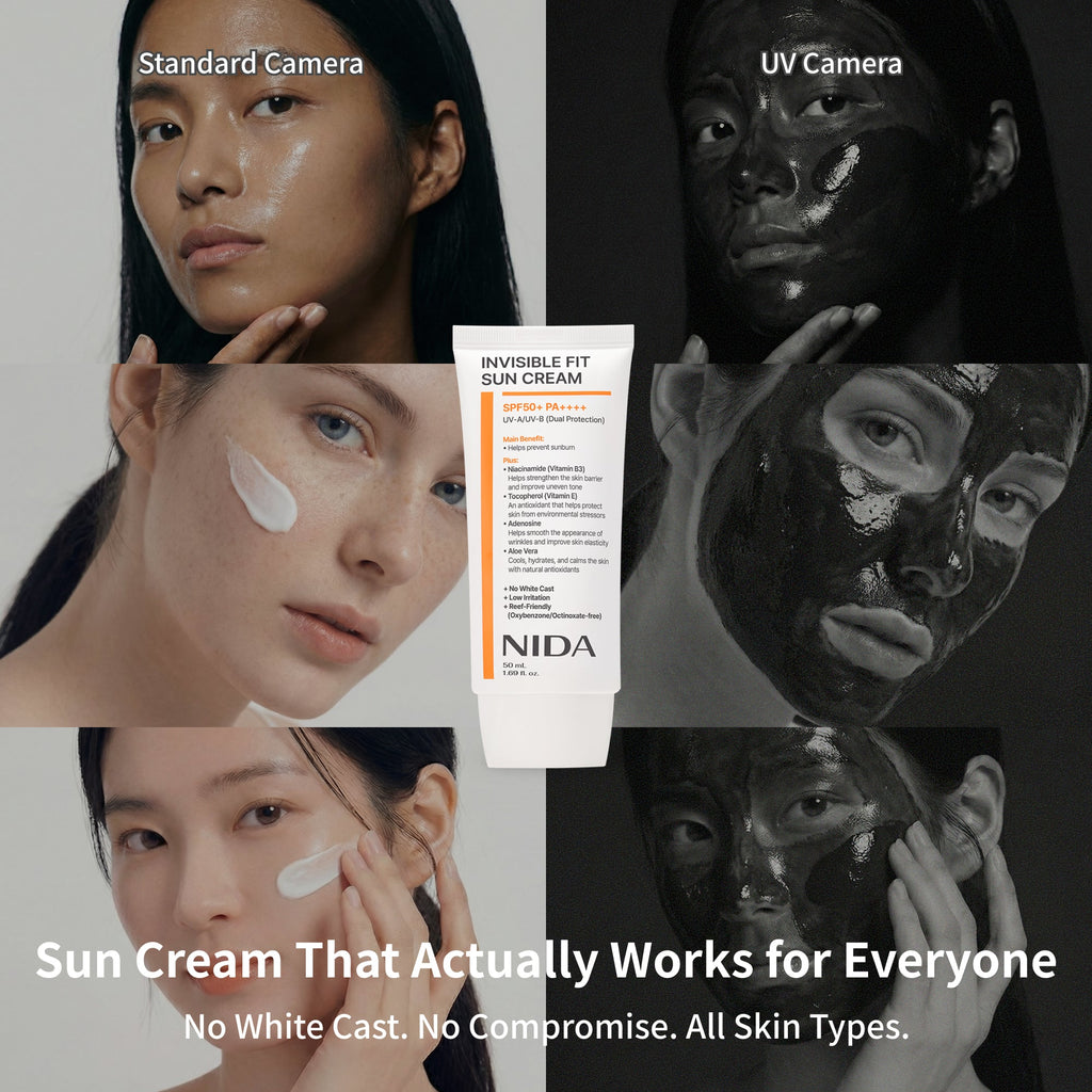 NIDA Invisible Fit Sun Cream for Face & Body