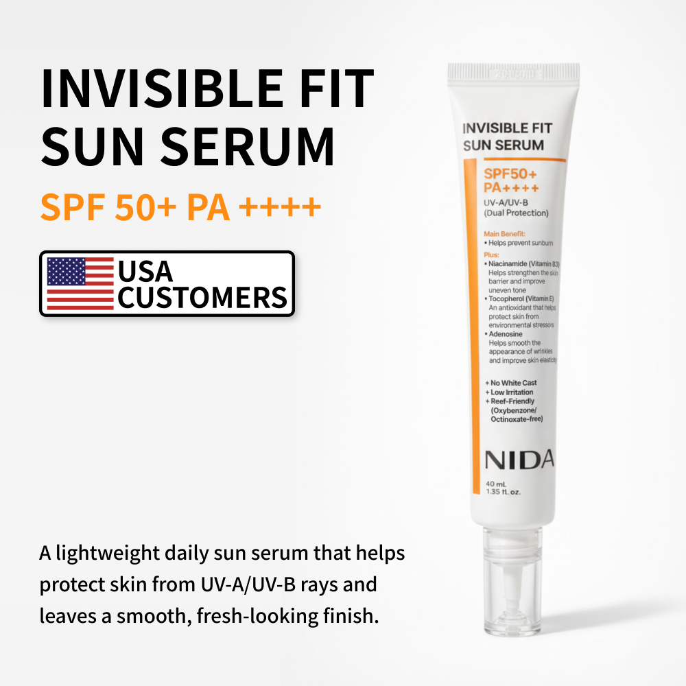 NIDA Invisible Fit Sun Serum for Face