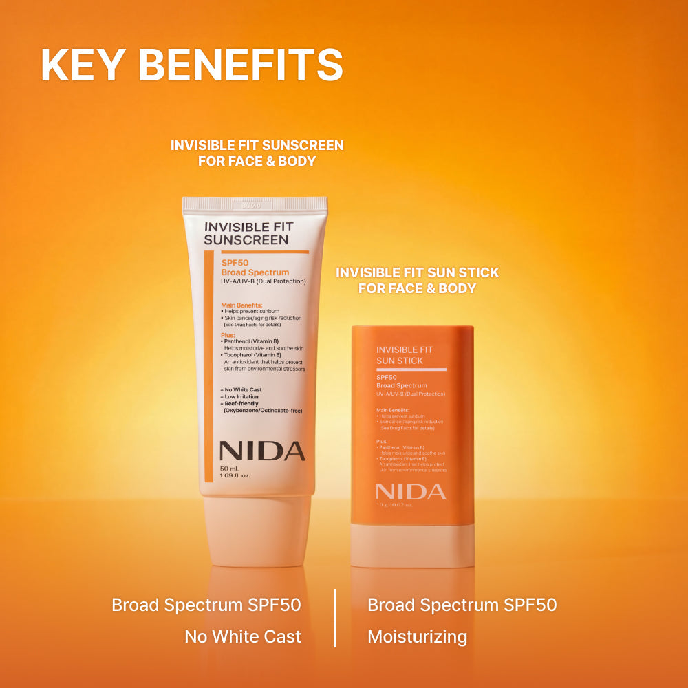 NIDA Invisible Shield Sun Duo