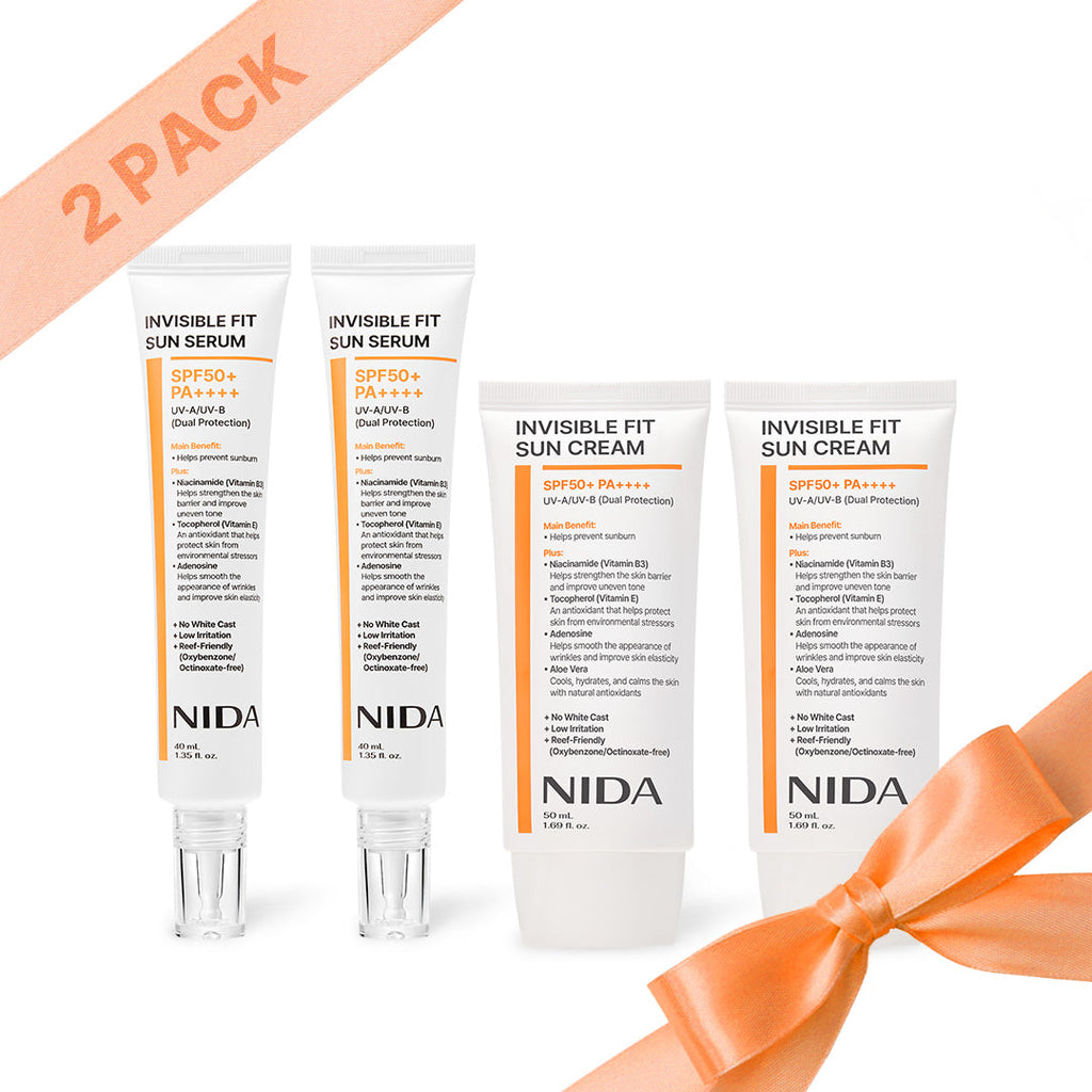 NIDA Invisible Fit Sun Duo (Serum & Cream)